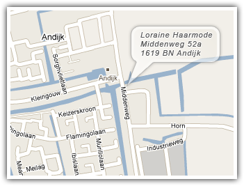 Loraine Haarmode - Routekaart